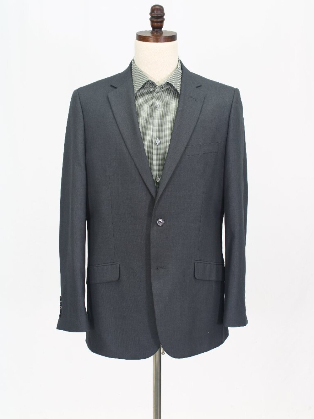 APT 9 42R Gray Blazer Sport Coat Jacket 2-Button Solid W567